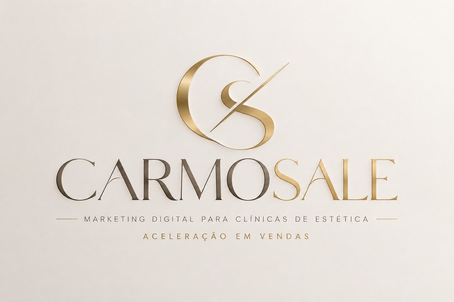 Logotipo da CARMOSALE — Marketing Digital para Clínicas de Estética, Aceleração em Vendas